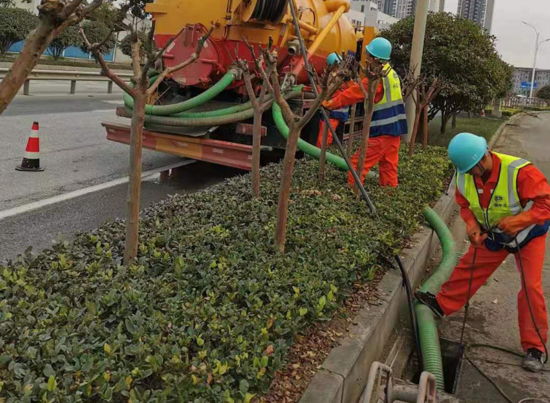 鄂托克市政管道清淤